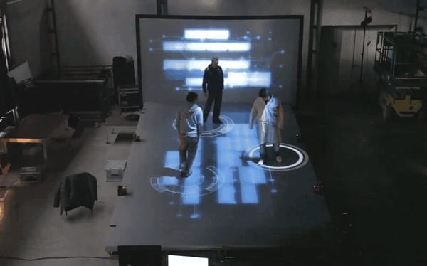 人体感应交互地面互动屏幕